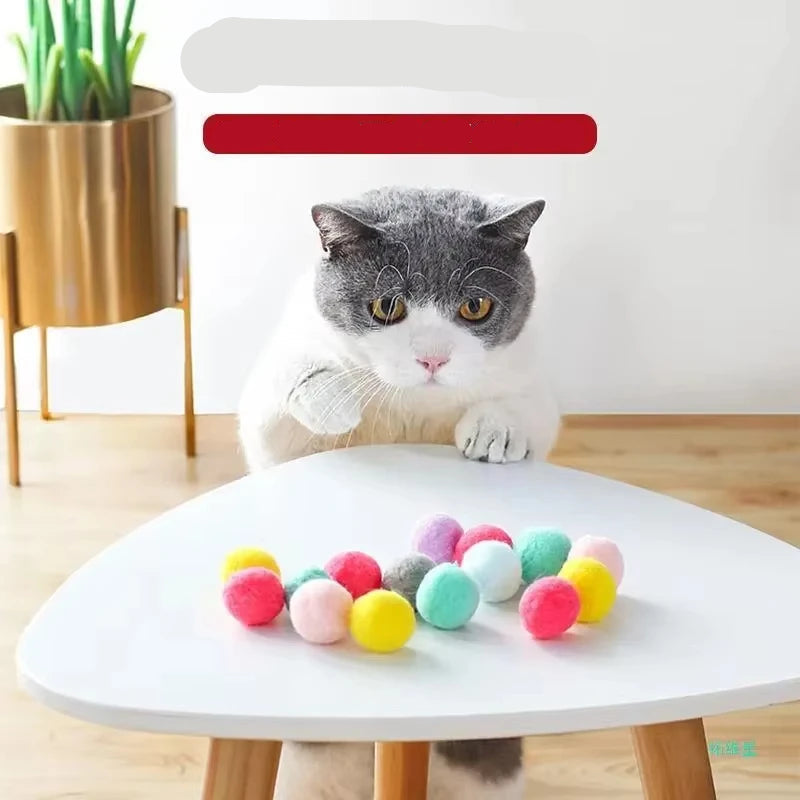 Brinquedo Interativo para Gatos Lançador de Bolinha Treinamento Criativo