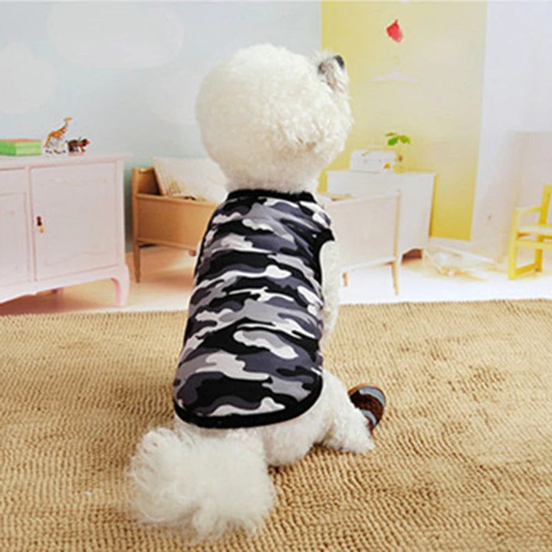 Roupinha Pet para Cachorro e Gato – Camiseta de Algodão Confortável