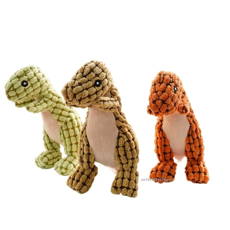 Brinquedo de Pelúcia para Pets – Formato de Animal, Resistente à Mordida e com Som