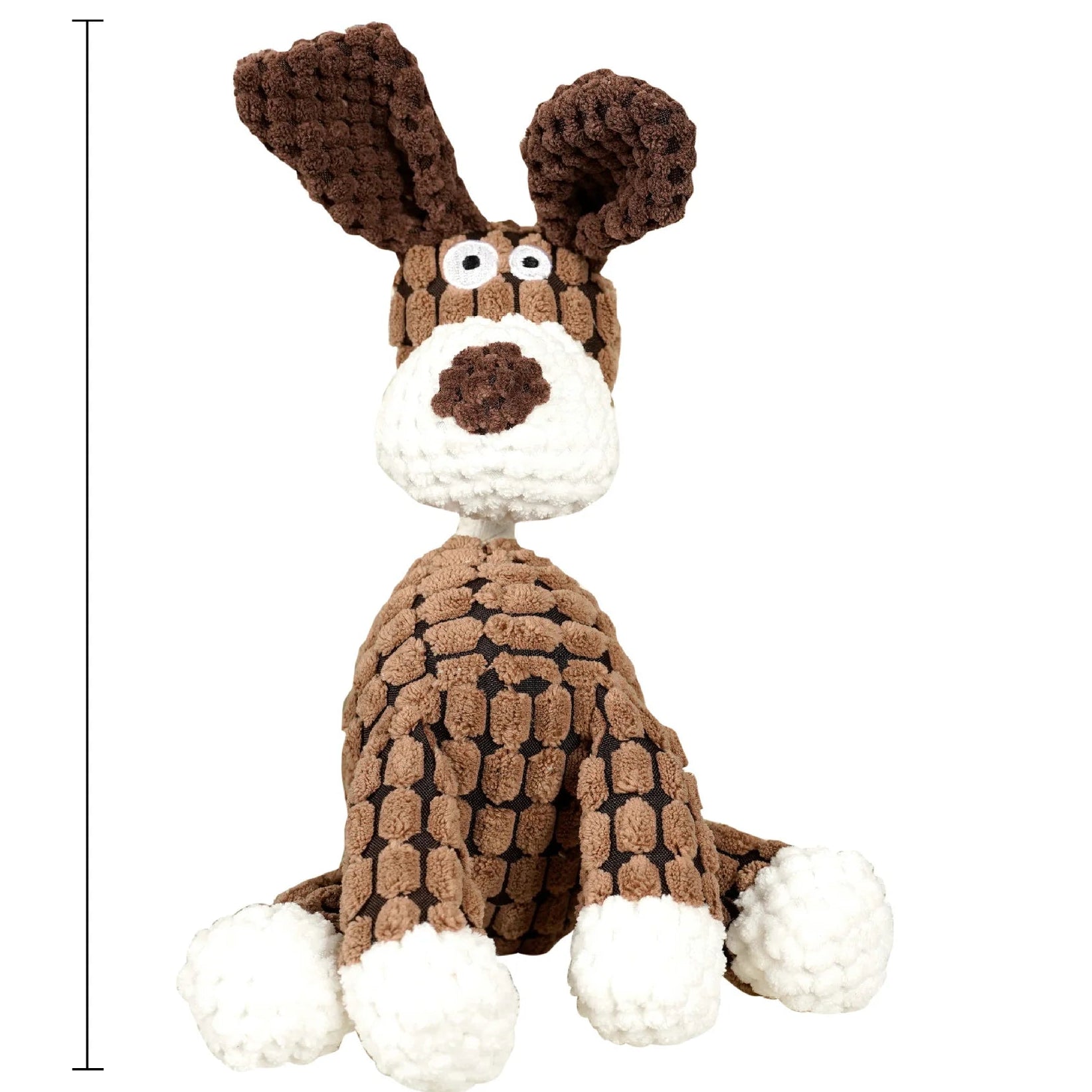 Brinquedo de Pelúcia para Pets – Formato de Animal, Resistente à Mordida e com Som