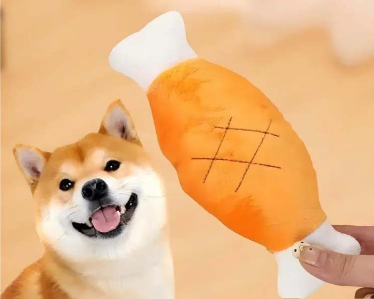 Brinquedo Interativo para Pets – Ossinho Mordedor e Sonoro para Pets