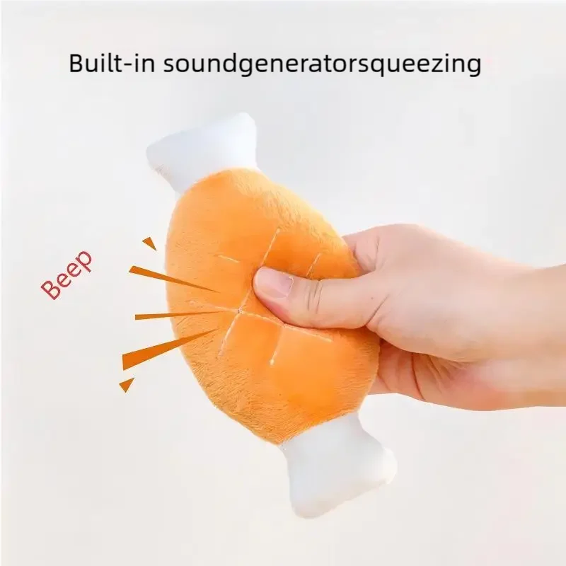 Brinquedo Interativo para Pets – Ossinho Mordedor e Sonoro para Pets