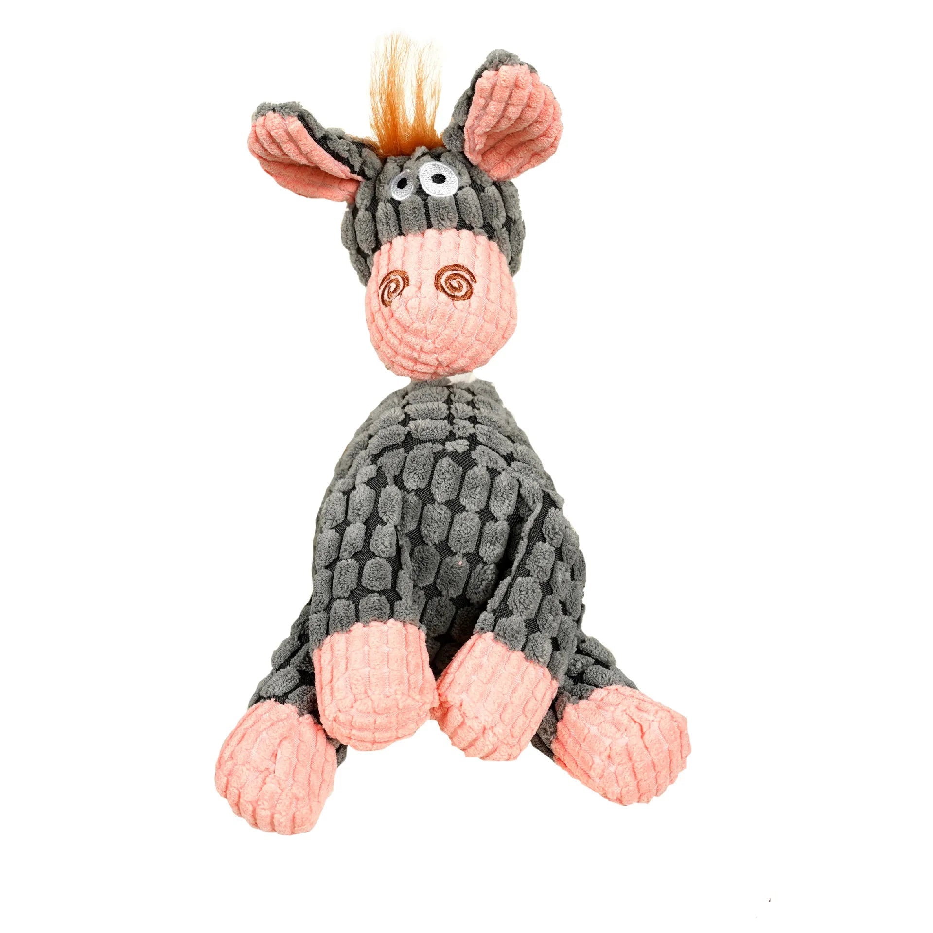 Brinquedo de Pelúcia para Pets – Formato de Animal, Resistente à Mordida e com Som